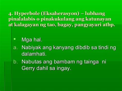 mga halimbawa ng hyperbole